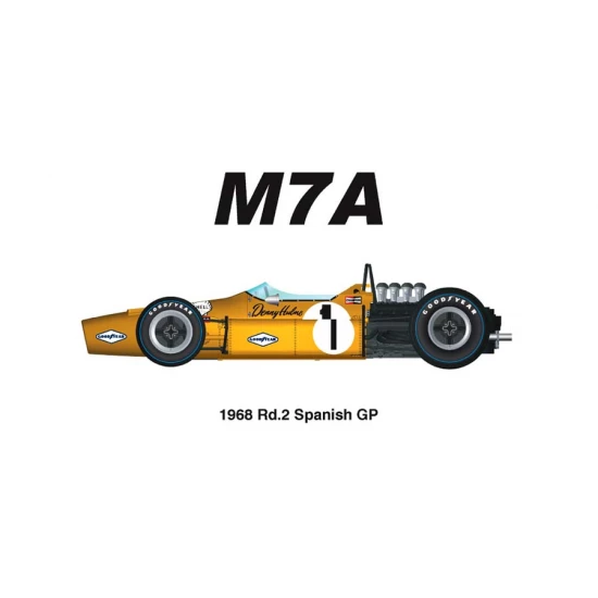 1/20 Full Detail Kit: M7A Ver.A '68 Rd.2 Spanish GP