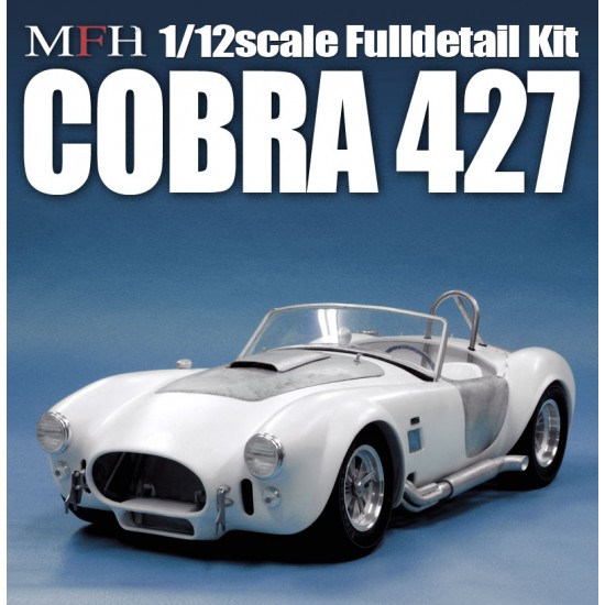 1/12 Full Detailed Multimedia kit - Shelby Cobra 427 Ver.A: Daytona 24hours #93 / SCAA #88