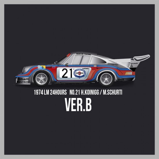 1/43 Multi-Material Kit: Porsche 911 Carrera RSR Turbo Ver.B 1974 LM 24h #21