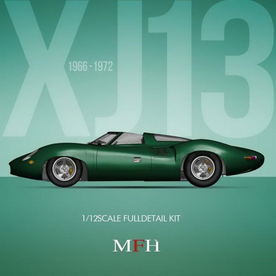 1/12 Full Detail Kit: Jaguar XJ13 Racing Car