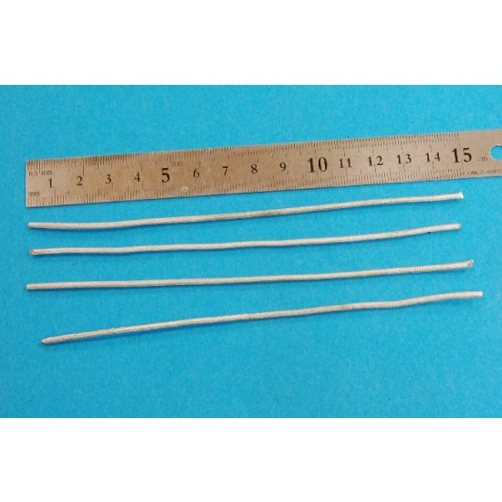 1/12 Metal Mesh Hose - Thick (Diameter: 2.0mm; Length: 15cm) (4pcs)