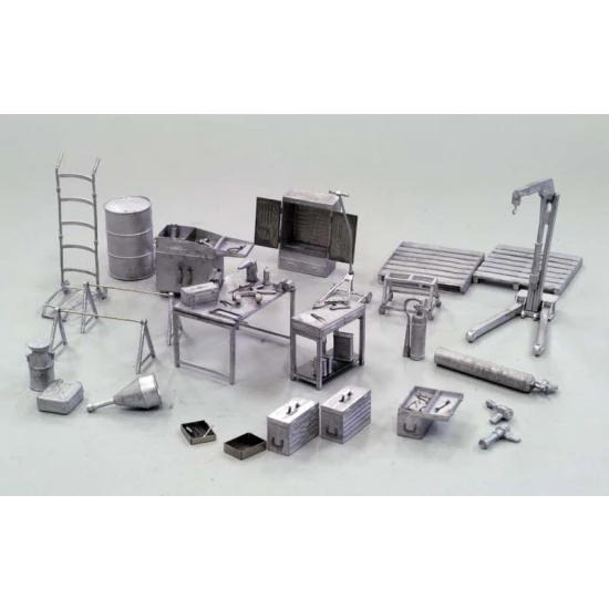 1/43 Pit Tools Set