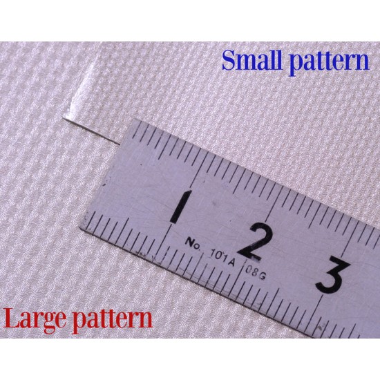 Adhesive Aluminium Sheet [Circular Brushed Metal Texture] Small Pattern