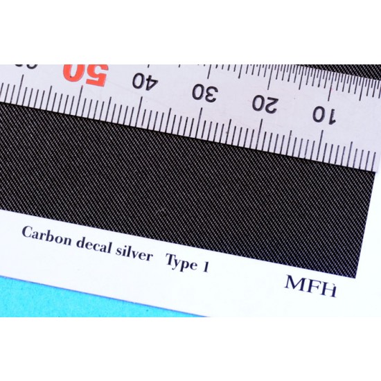 Carbon Decals - Silver Type 1