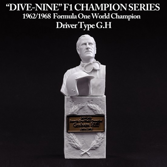 1/12 "Dive Nine" Figure F1 Champion Series - Driver Type G.H Bust 