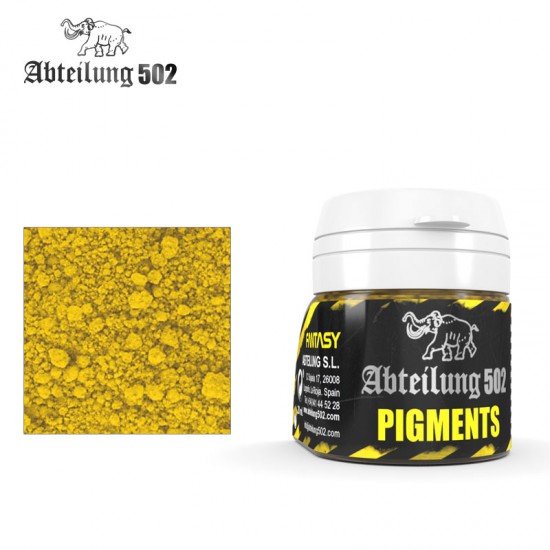 502 Abteilung Fantasy Series Pigment - Sulfur Yellow (20ml)