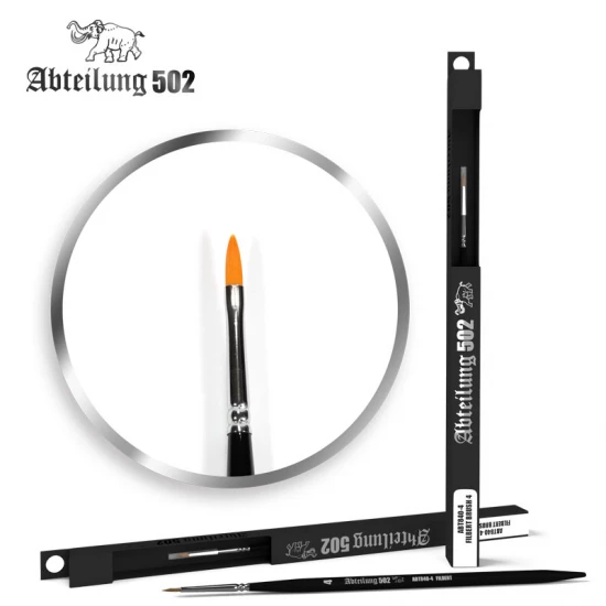 502 Abteilung Filbert Paint Brush Size 4