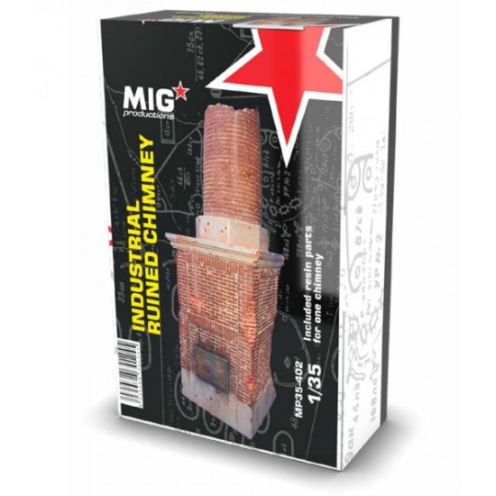 1/35 Industrial Ruined Chimney