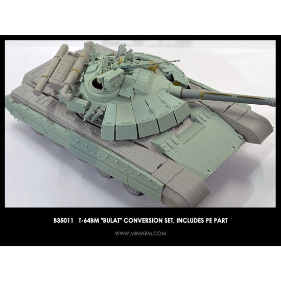 1/35 T-64BM "Bulat" Conversion Set w/PE Parts for Trumpeter kits