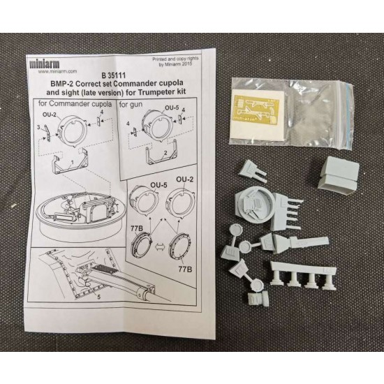 1/35 BMP-2 Big Correct Set for Trumpeter kits #05584