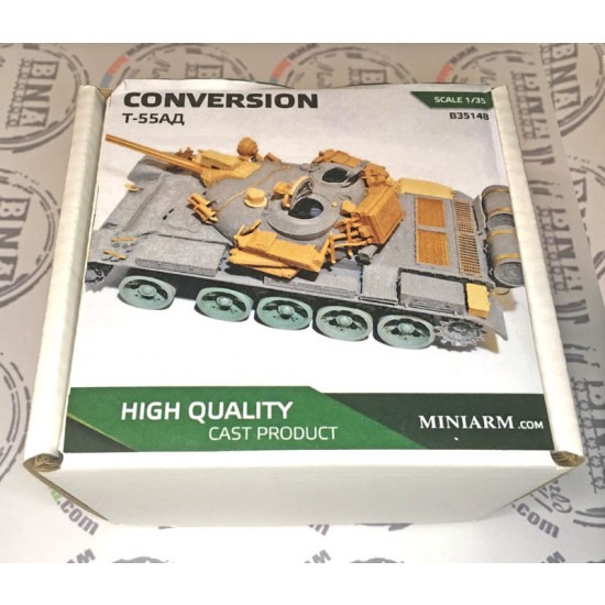 1/35 T-55AD Conversion set for Takom T-55A/T-55AM, Miniart T-55A kits
