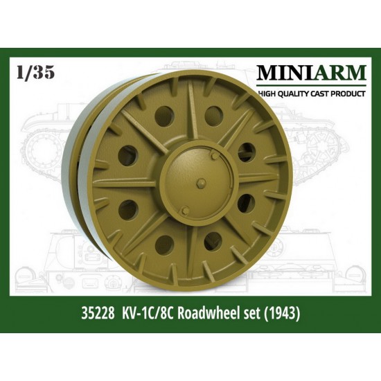 1/35 KV-1C/8C Roadwheel set (1943)