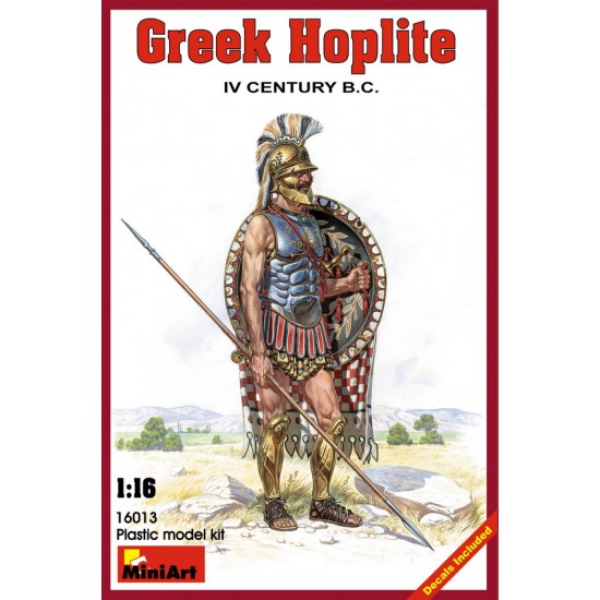 1/16 Greek Hoplite IV Century B.C. (1 figure w/base)