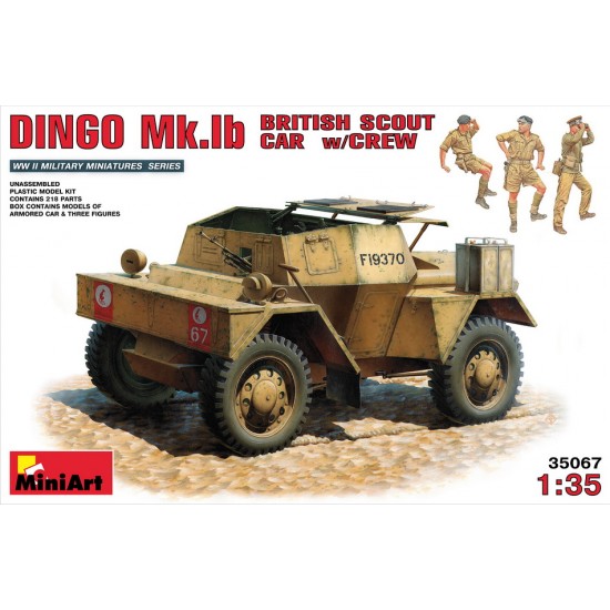 1/35 British Scout Car Dingo Mk.Ib w/Crew 