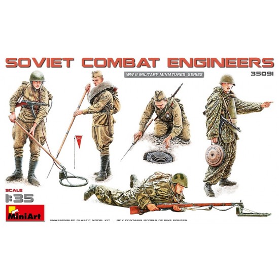 1/35 Soviet Combat Engineers (5 figures)