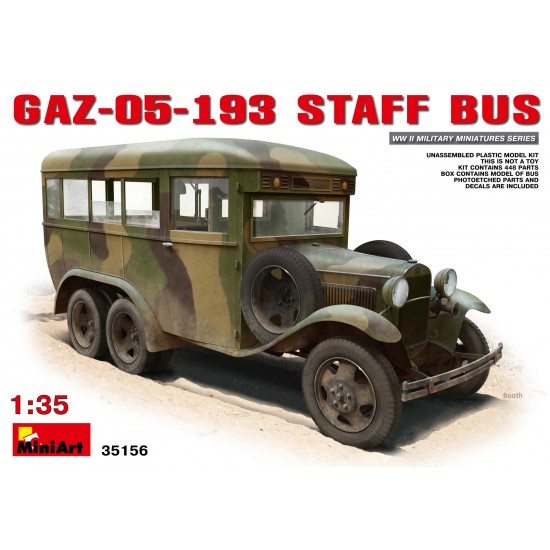 1/35 Russian Staff Bus GAZ-05-193