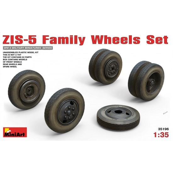 1/35 ZIS-5 Family Wheels Set