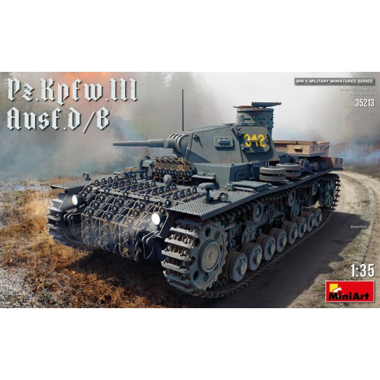 1/35 WWII PzKpfw.III Ausf. D/B