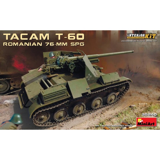 1/35 Romanian 76-mm SPG Tacam T-60 [Interior Kit]