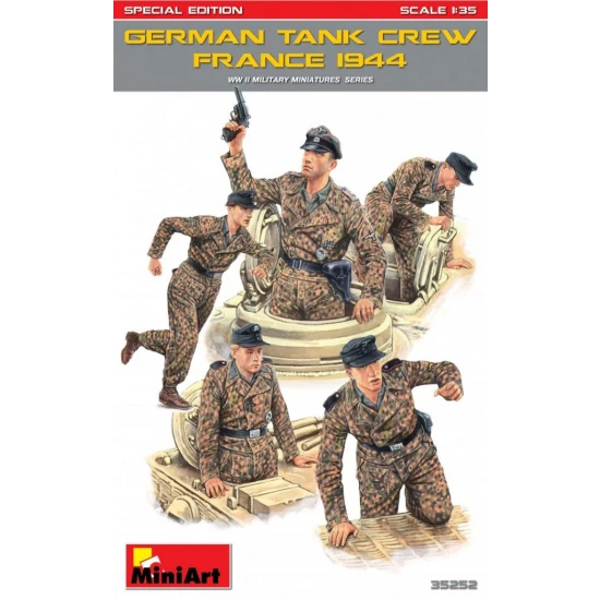 1/35 German Tank Crews in France 1944 [Special Edition]  - 5 figures