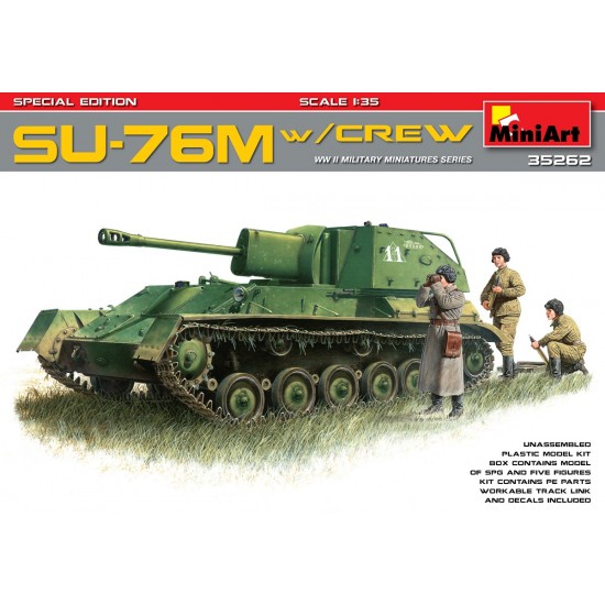 1/35 USSR Su-76M w/Crew [Special Edition]