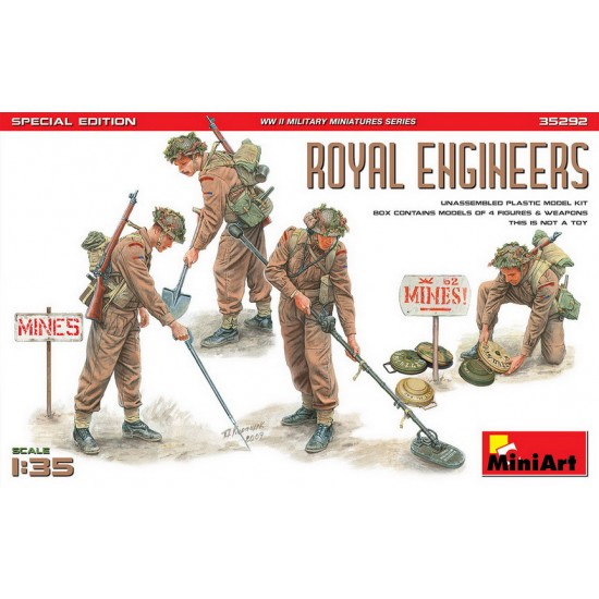 1/35 Royal Engineers [Special Edition] (4 figures)