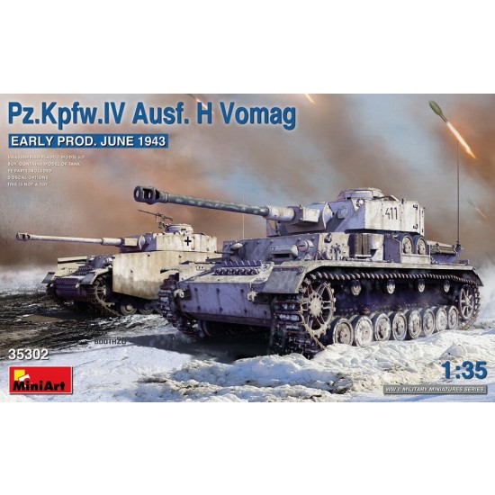 1/35 PzKpfw.IV Ausf. H Vomag. Early, June 1943
