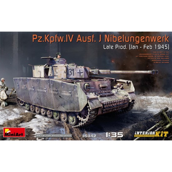 1/35 Pzkpfw.IV Ausf. J Nibelungenwerk Late (Jan-Feb 1945) Interior Kit