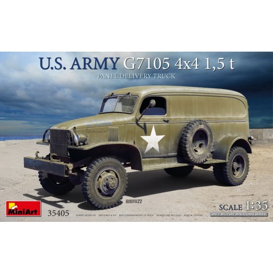 1/35 US Army G7105 4x4 1.5t Panel Delivery Truck