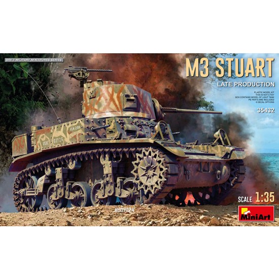 1/35 M3 Stuart Light Tank Late Production