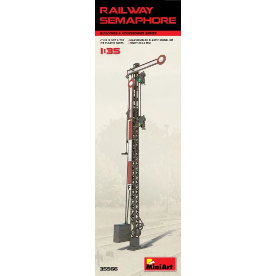 1/35 Railway Semaphore (Height: 243.6mm)