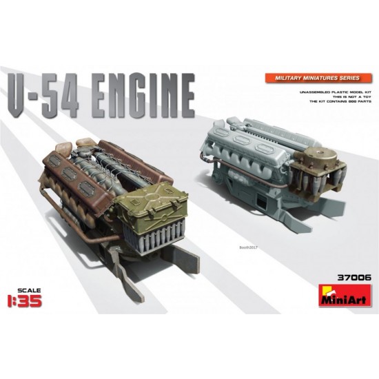 1/35 V-54 Engine for T-54 Tank Family