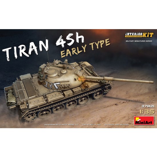 1/35 IDF Medium Tank Tiran 4 Sh Early Type [Full Interior Kit]