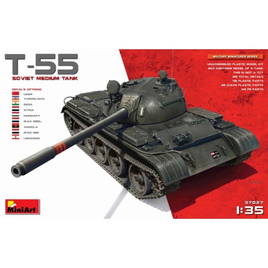 1/35 Soviet Medium Tank T-55 