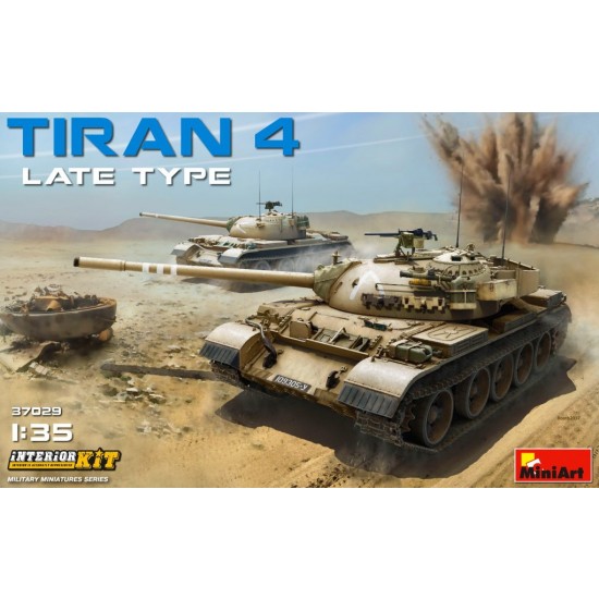 1/35 Soviet Main Battle Tank Tiran 4 Late Type w/Full Interior
