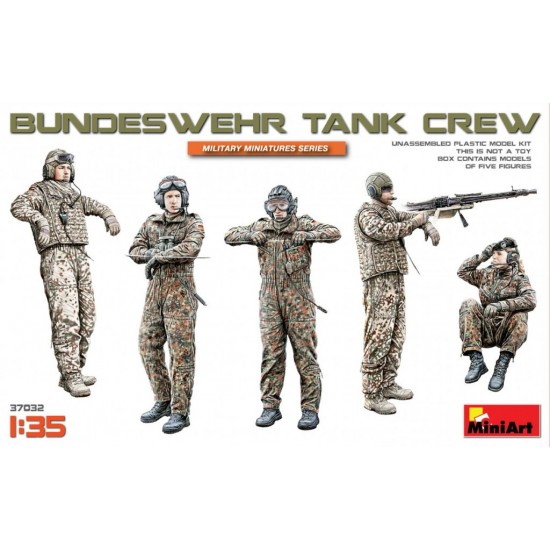 1/35 German Bundeswehr Tank Crews (5 figures)
