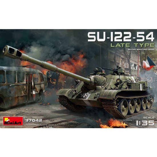 1/35 Soviet SU-122-54 Late Type Self-propelled Howitzer