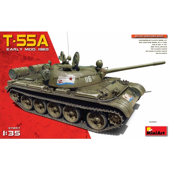 1/35 Soviet Medium Tank T-55A Early MOD.1965