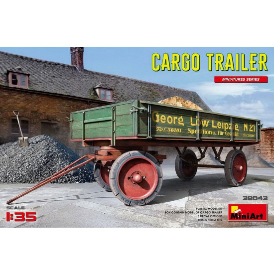 1/35 German Cargo Trailer