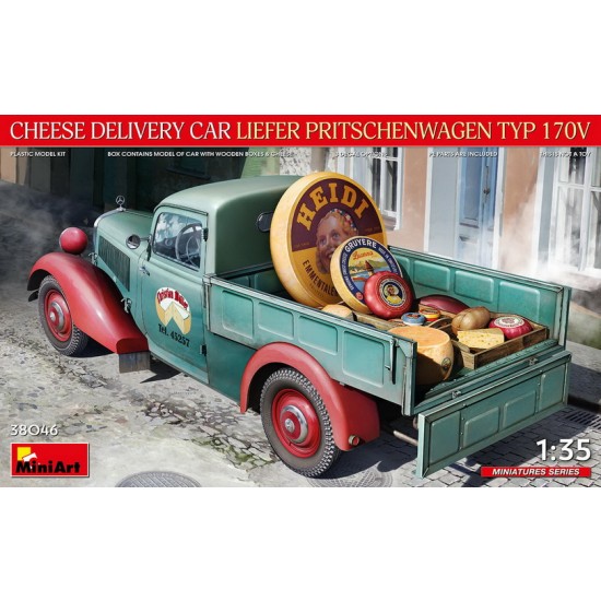 1/35 Cheese Delivery Car Liefer Pritschenwagen Typ 170V