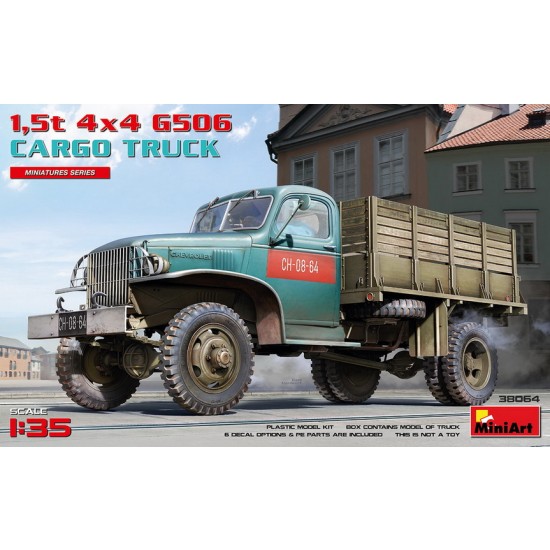 1/35 Chevrolet G506 1.5t 4x4 Cargo Truck