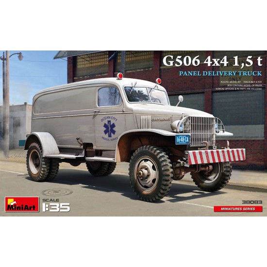 1/35 G506 4x4 1.5 t Panel Delivery Truck