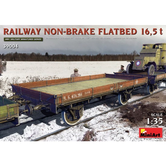 1/35 Railway Non-Brake Flatbed 16.5t