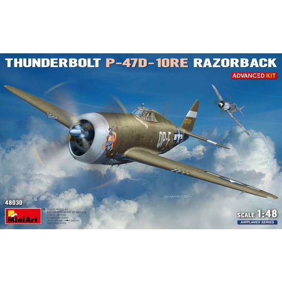 1/48 Thunderbolt P-47D-10RE Razorback Advanced Kit