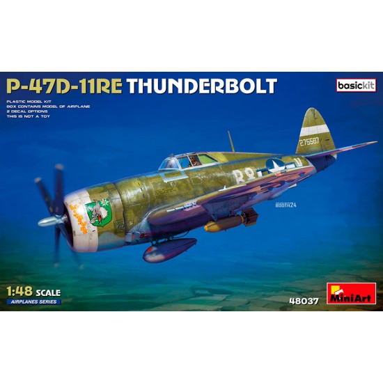 1/48 P-47D-11RE Thunderbolt Basic Kit