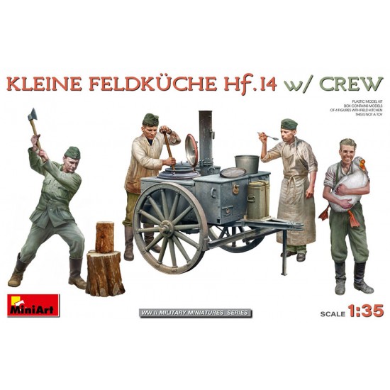 1/35 Kleine Feldkuche Hf.14 with Crew