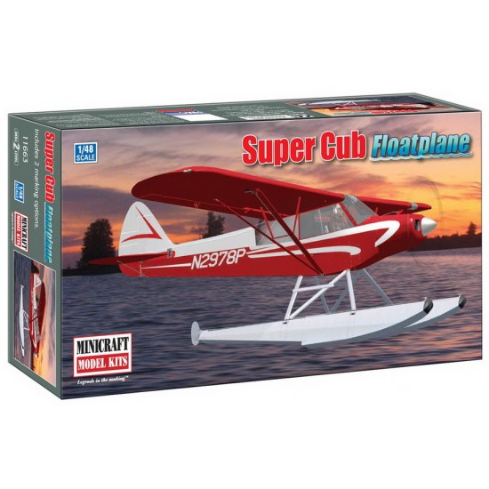 1/48 Piper PA-18 Super Cub Float Plane (with 2 marking options)