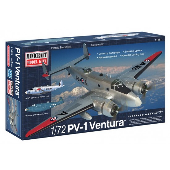 1/72 Post War USN Lockheed PV-1 Ventura (with 2 marking options)