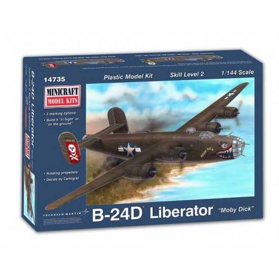 1/144 USAAF 8th AF Consolidated B-24D Liberator (with 2 marking options)