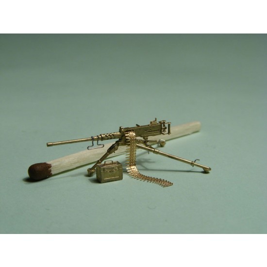 1/72 Browning, M2 CAl .50 HeAvy Barrel, Flexible Mount Tripod